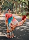 Divyani Vol 3 By Kashvi Stain Digital Printed Sarees Wholesale Price In Surat